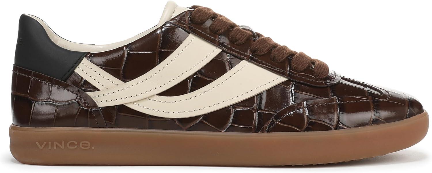 imageVince Womens Oasis SneakersCacao Brown Leather