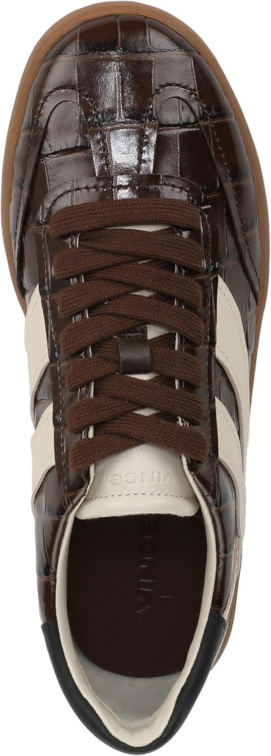 imageVince Womens Oasis SneakersCacao Brown Leather