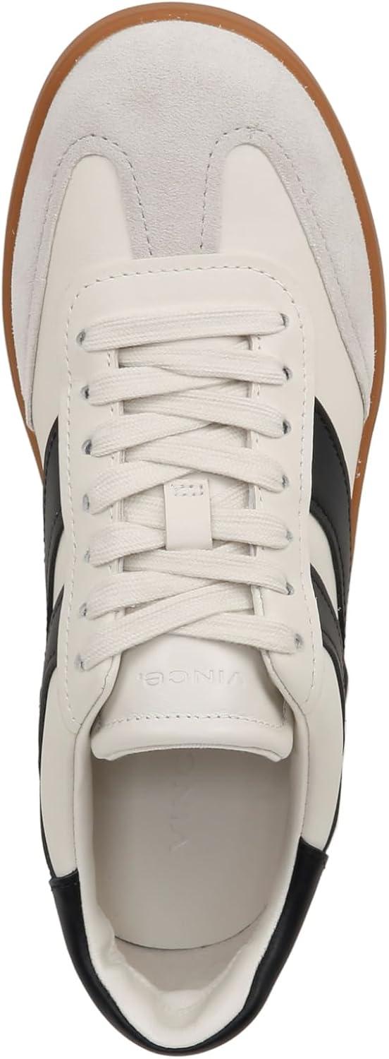 imageVince Womens Oasis SneakersFoam WhiteNight Blue Leather