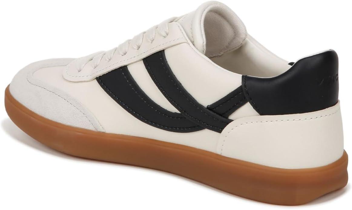 imageVince Womens Oasis SneakersFoam WhiteNight Blue Leather