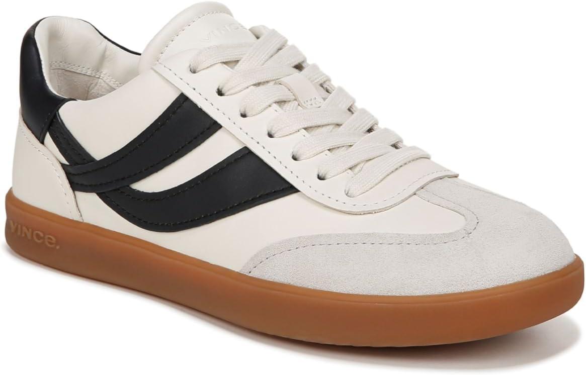 imageVince Womens Oasis SneakersFoam WhiteNight Blue Leather