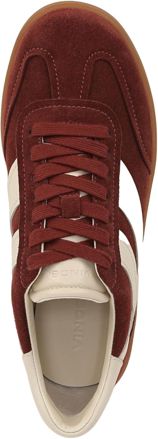 imageVince Womens Oasis SneakersMalbec Red Suede