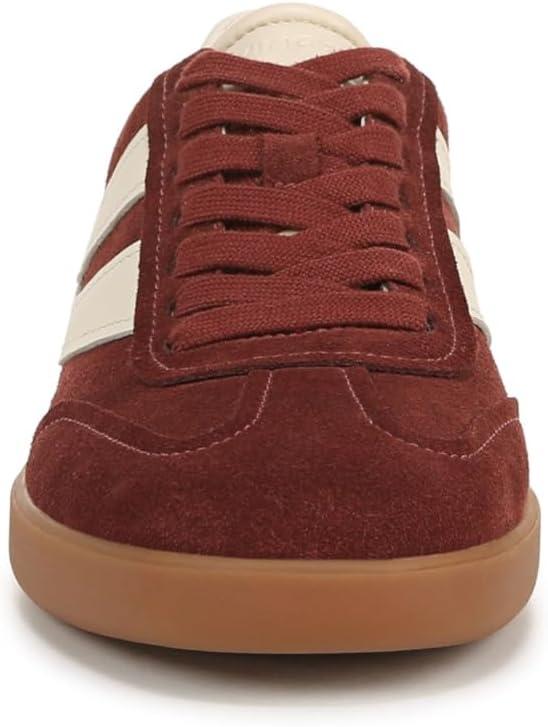 imageVince Womens Oasis SneakersMalbec Red Suede