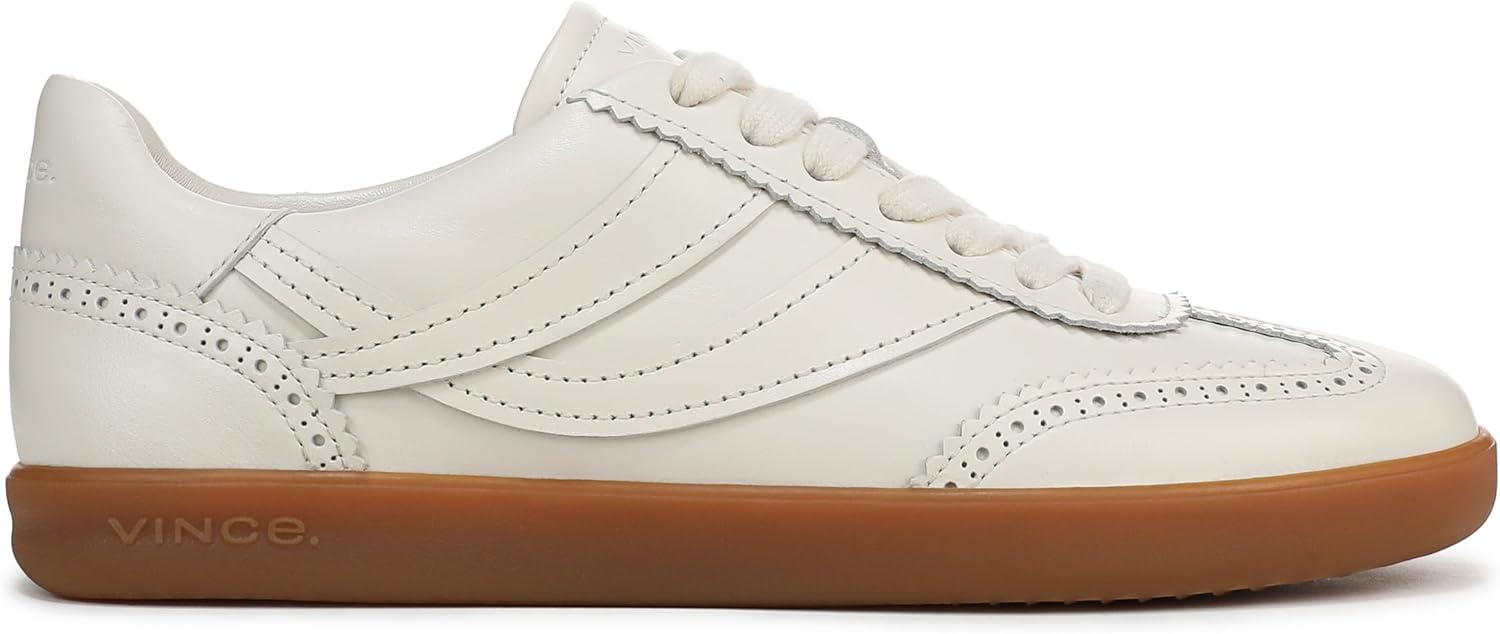 imageVince Womens Oasis SneakersMilk Leather Brogue