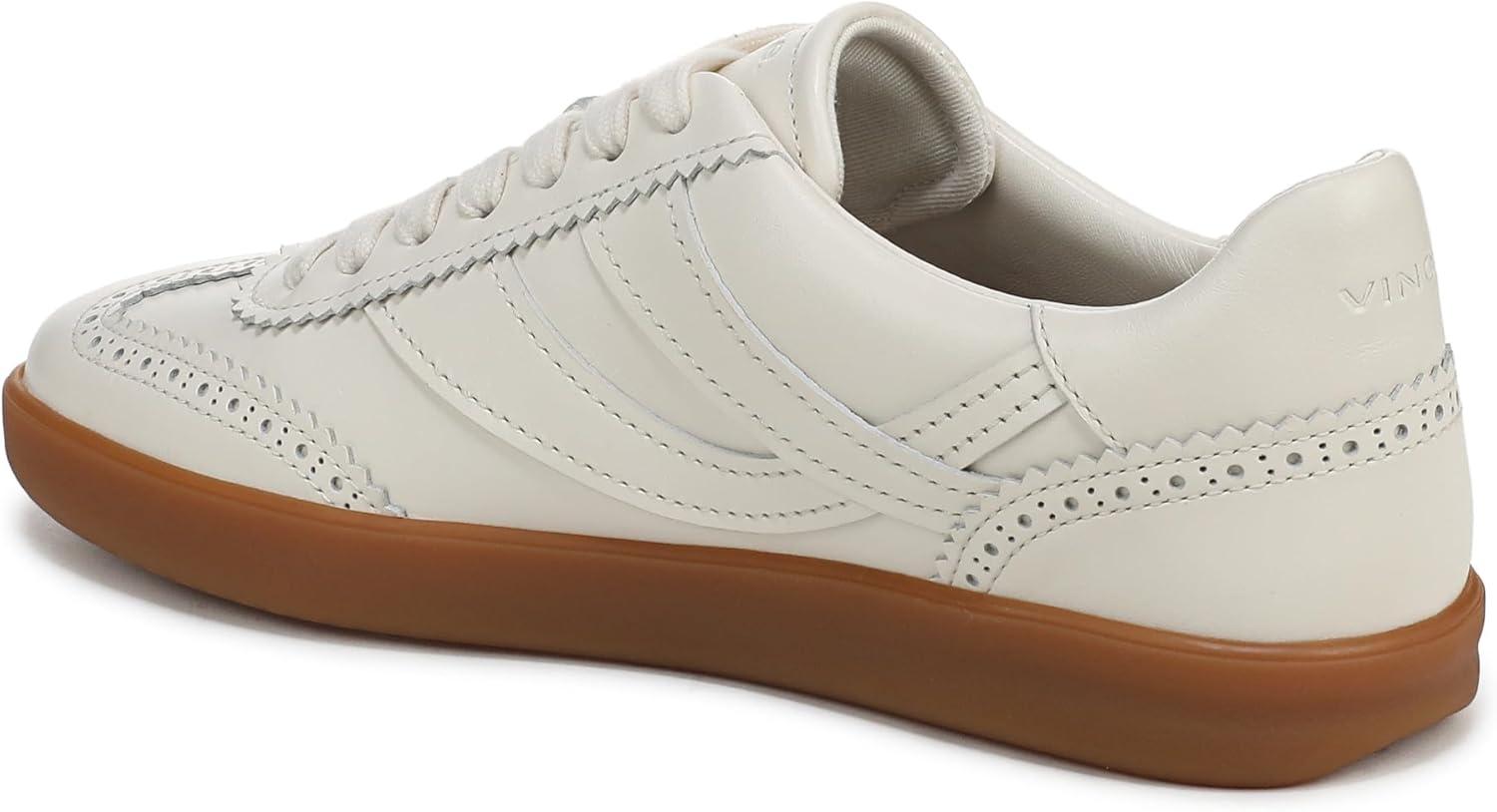 imageVince Womens Oasis SneakersMilk Leather Brogue