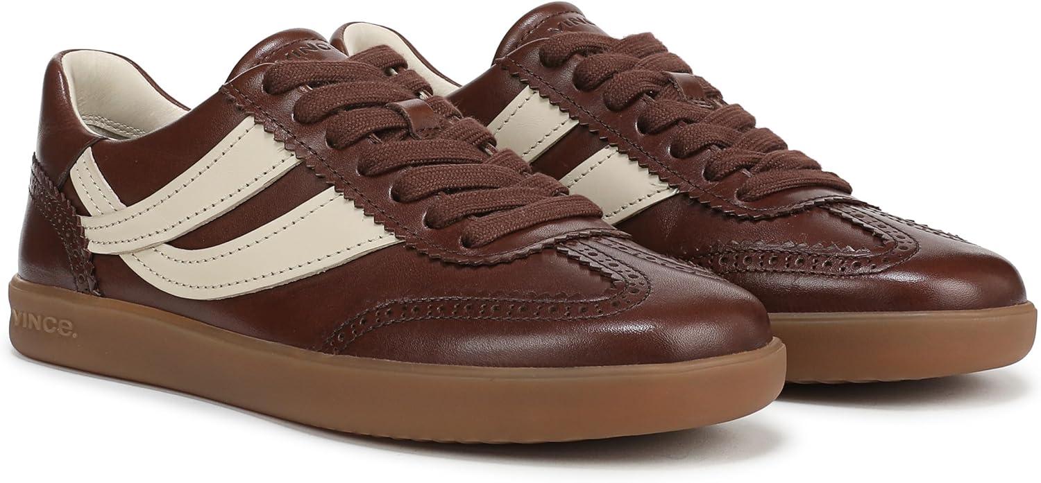 imageVince Womens Oasis SneakersMolton BrownMoonlight Leather Brogue