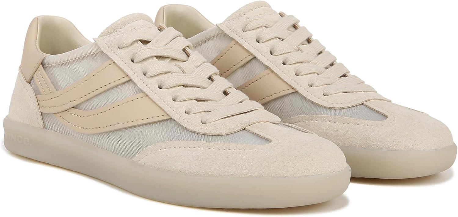 imageVince Womens Oasis SneakersMoonlight White Mesh