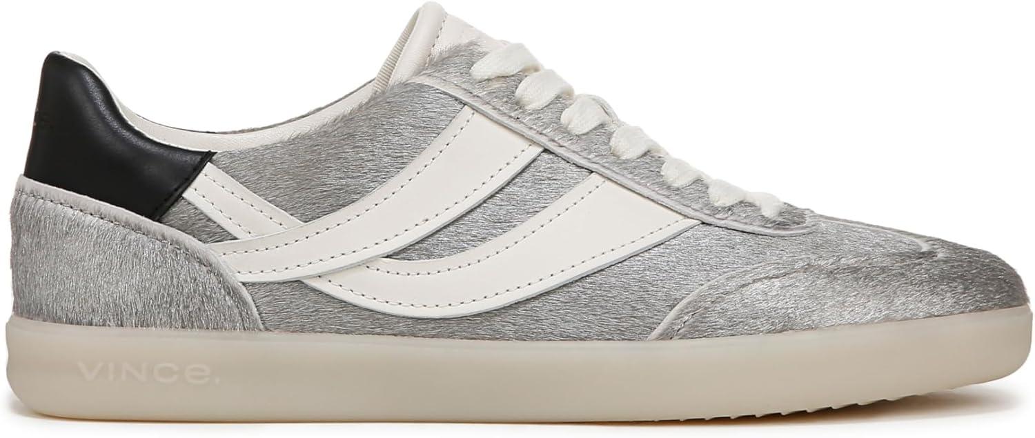 imageVince Womens Oasis SneakersSilver Leather