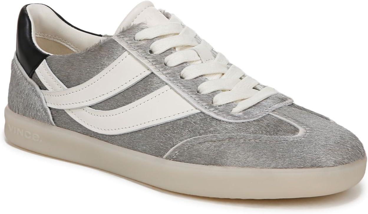 imageVince Womens Oasis SneakersSilver Leather
