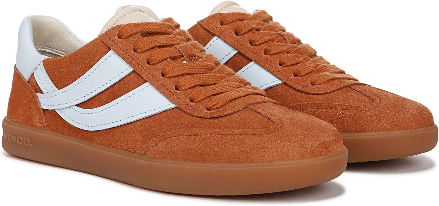 imageVince Womens Oasis SneakersVintage EmberCeleste Leather