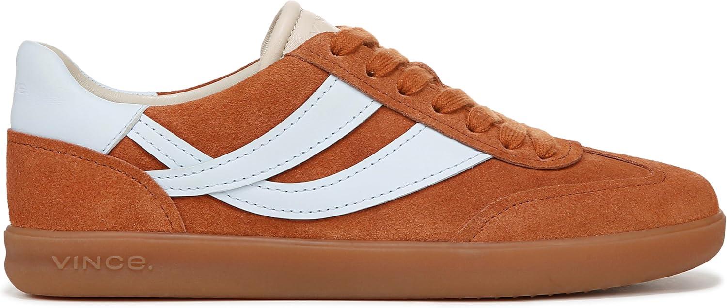 imageVince Womens Oasis SneakersVintage EmberCeleste Leather