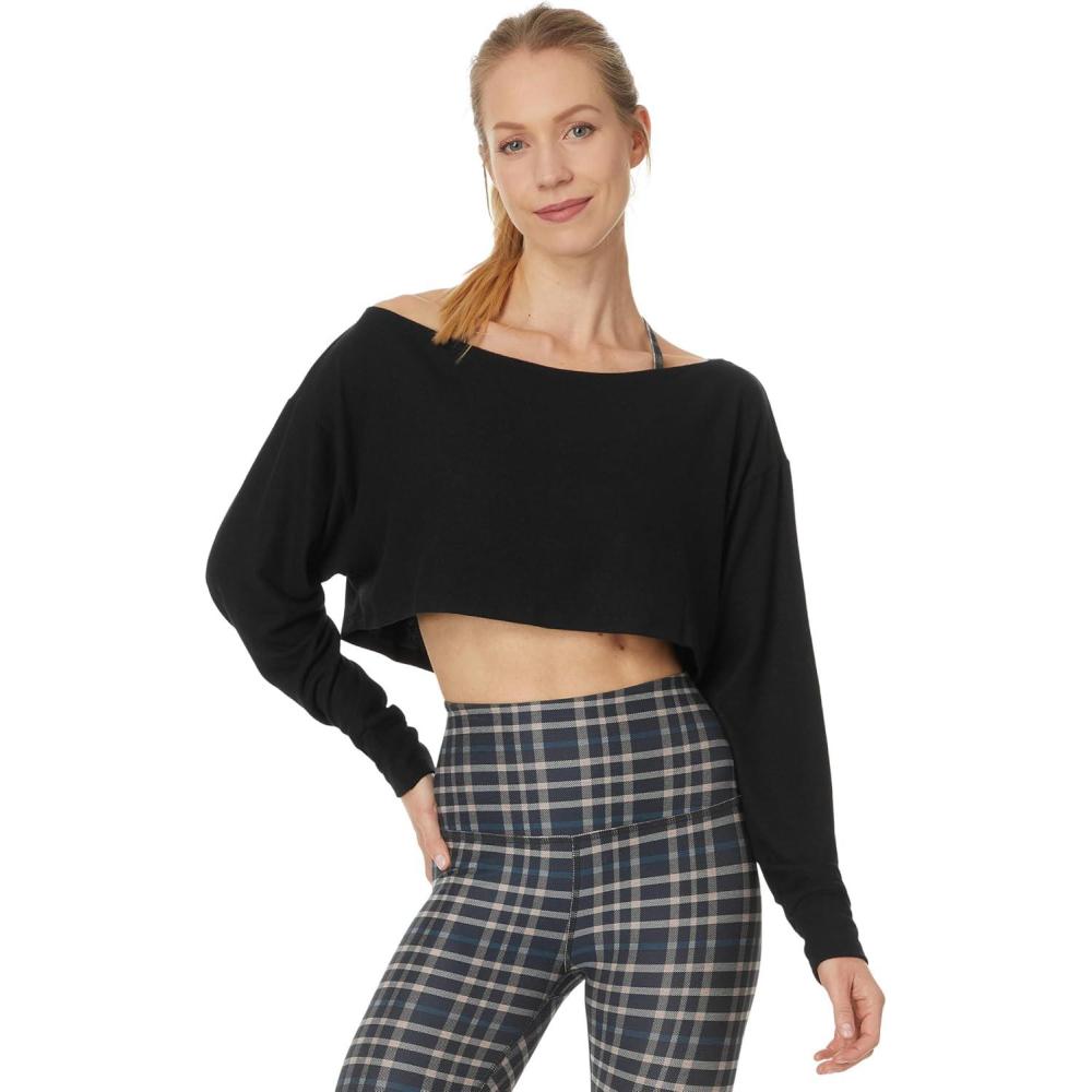 imageBeyond Yoga Womens Duet 2 Way Convertible ShrugBlack
