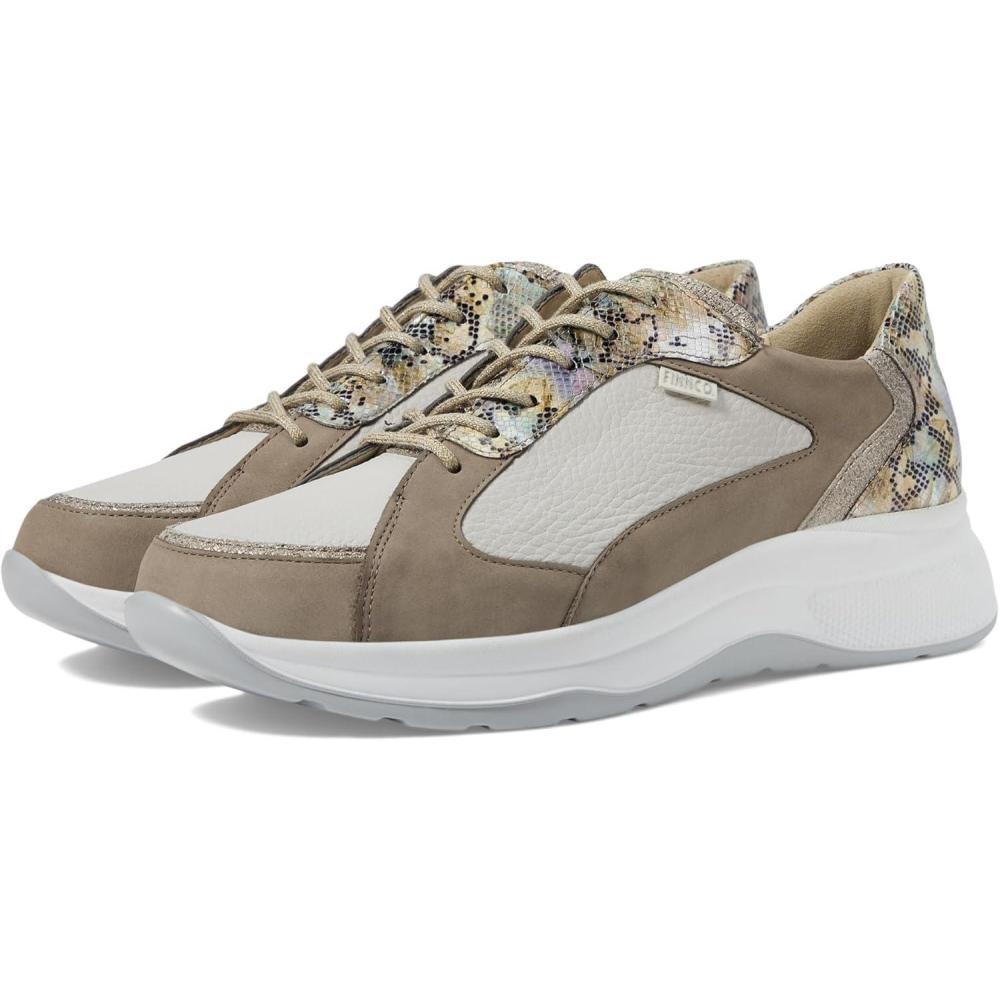 imageFinn Comfort Womens Piccadilly OxfordGravelBeigeMultiOro NubukHillcrestJungleNero