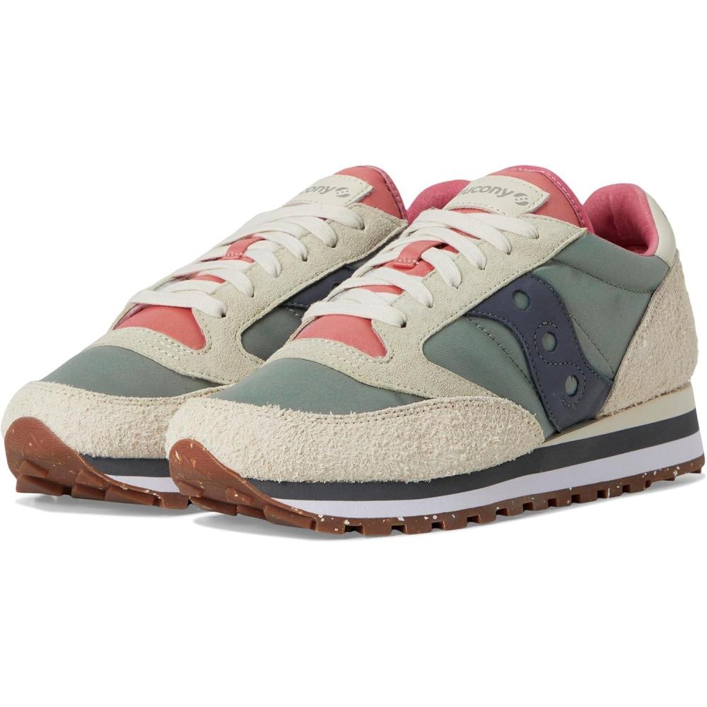 imageSaucony Womens Jazz Triple SneakerMudIvory