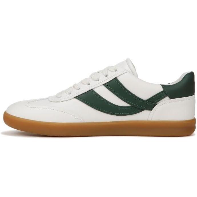 imageVince Womens Oasis SneakersChalk WhitePine Green Leather