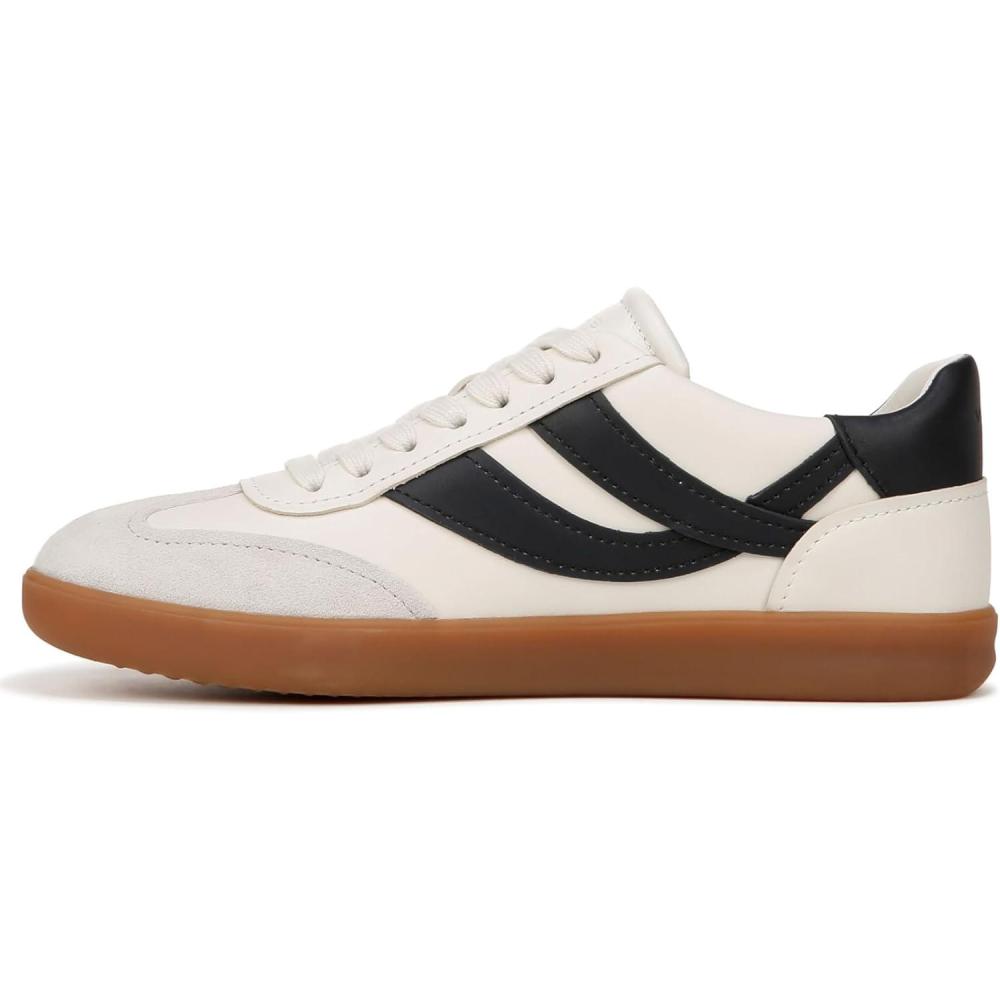 imageVince Womens Oasis SneakersFoam WhiteNight Blue Leather