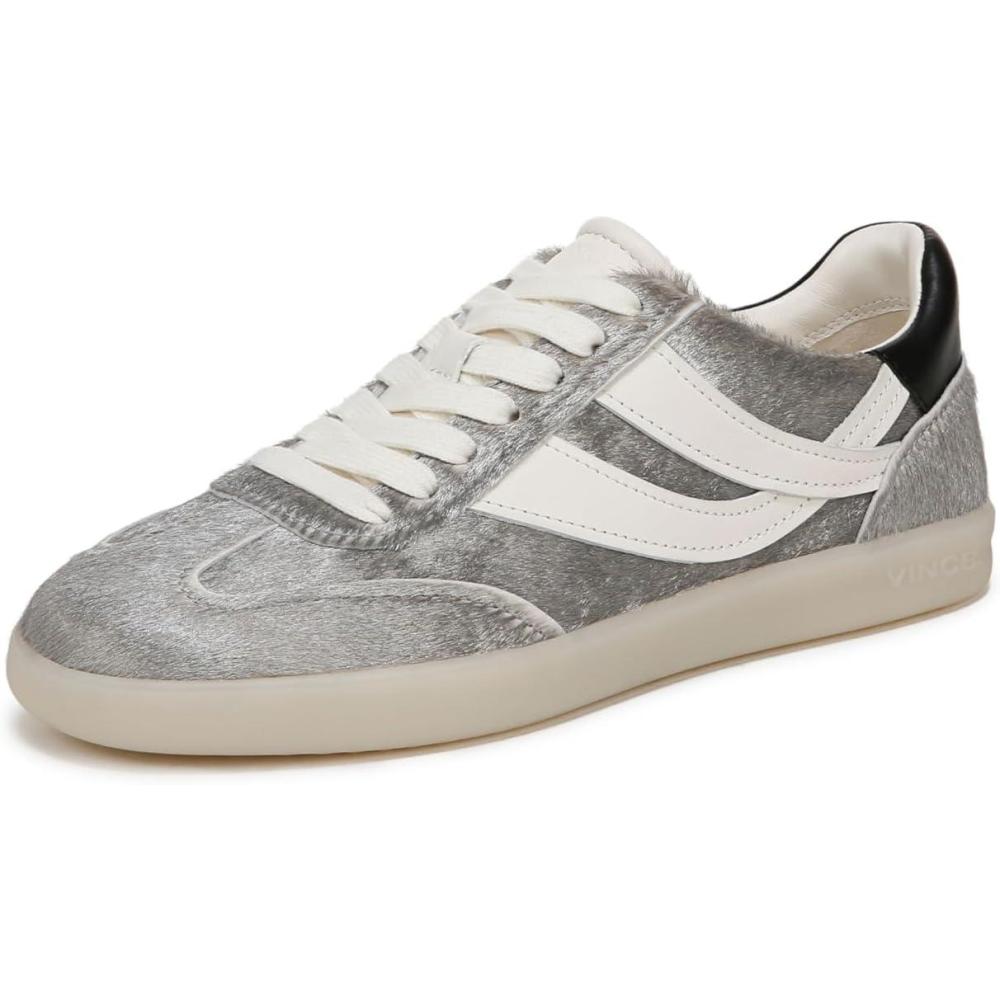 imageVince Womens Oasis SneakersSilver Leather
