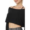 Beyond Yoga Women’s Duet 2 Way Convertible Shrug(Black)