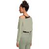 Beyond Yoga Women’s Duet 2 Way Convertible Shrug(Grey Sage)