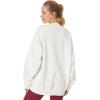 Beyond Yoga Women’s LuxeFleece Oversized Sweatshirt(Fresh Snow)
