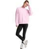 Beyond Yoga Women’s LuxeFleece Oversized Sweatshirt(Frosty Pink)