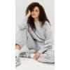 Beyond Yoga Women’s LuxeFleece Oversized Sweatshirt(Light Heather Grey)