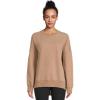 Beyond Yoga Women’s LuxeFleece Oversized Sweatshirt(Desert Sand)