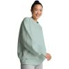 Beyond Yoga Women’s LuxeFleece Oversized Sweatshirt(Pale Blue)