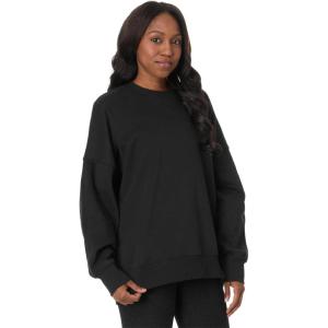 Beyond Yoga Women’s LuxeFleece Oversized Sweatshirt(Black)