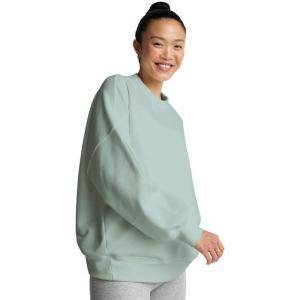 Beyond Yoga Women’s LuxeFleece Oversized Sweatshirt(Pale Blue)