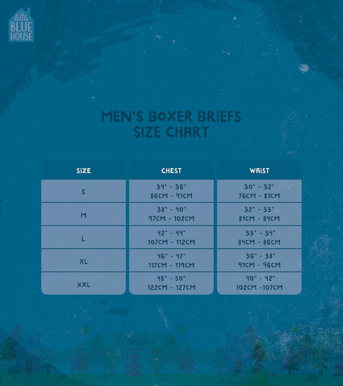 imageLittle Blue House mens Funny Boxer BriefsHung With Care