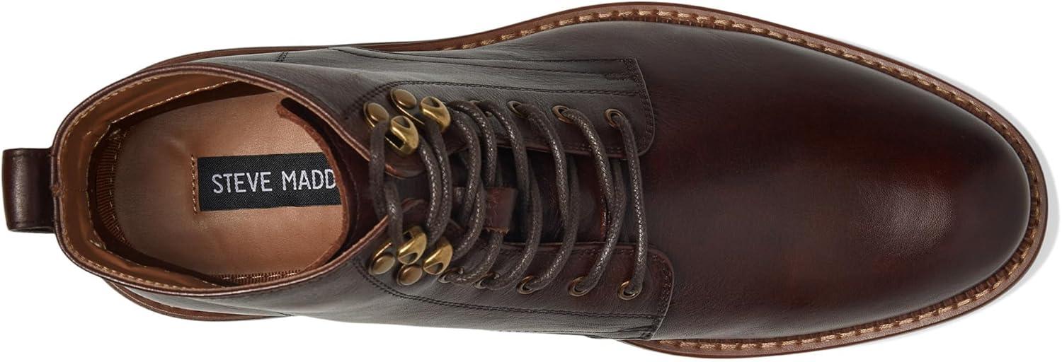 imageSteve Madden Mens Noby Fashion BootBrown Leather