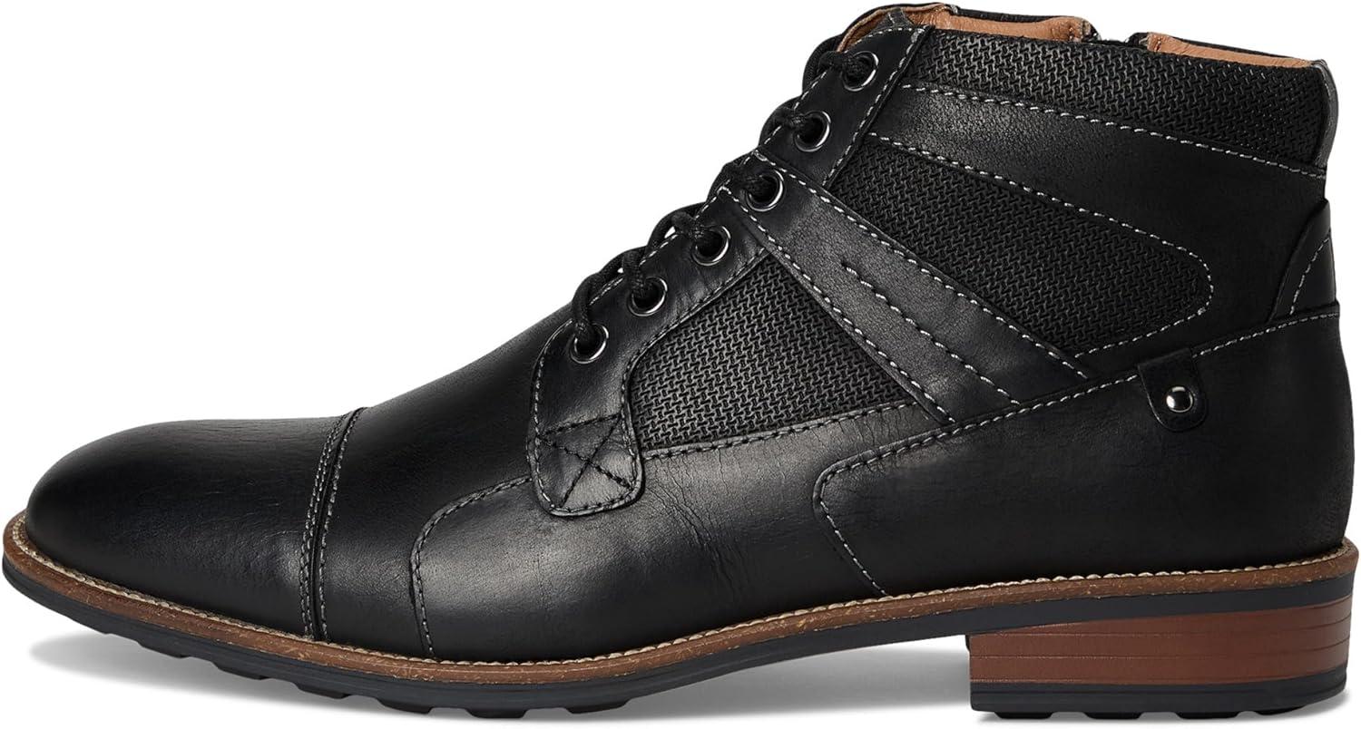 imageSteve Madden mens JottingBlack Leather