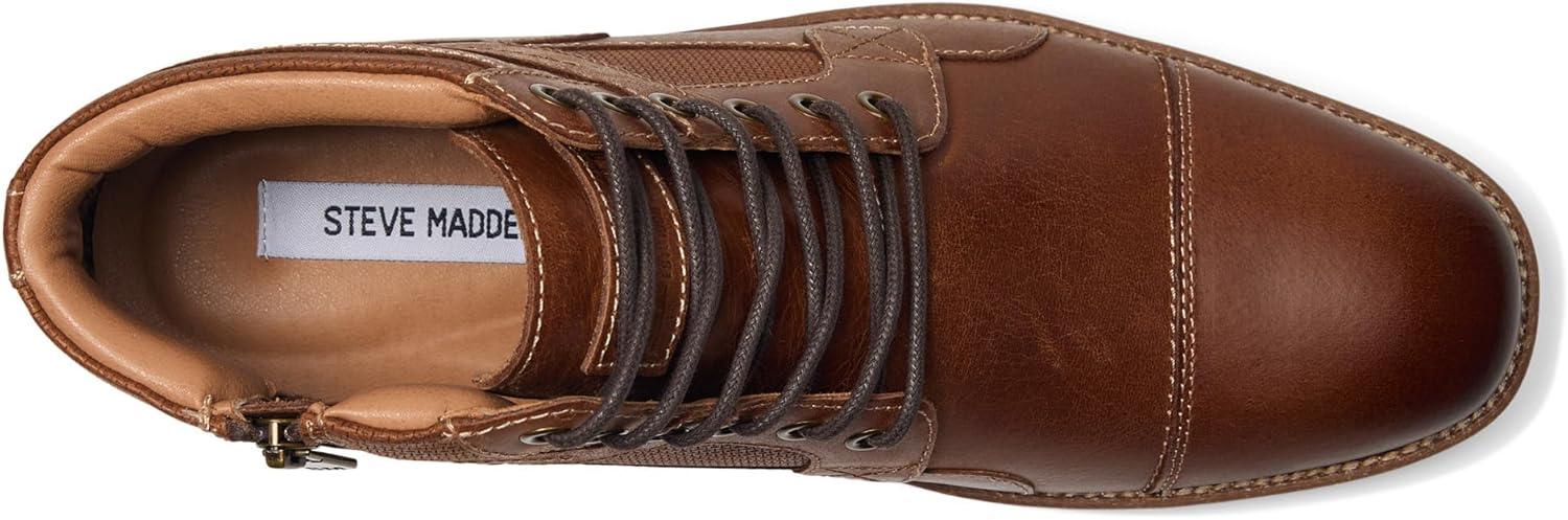 imageSteve Madden mens JottingDark Tan Leather