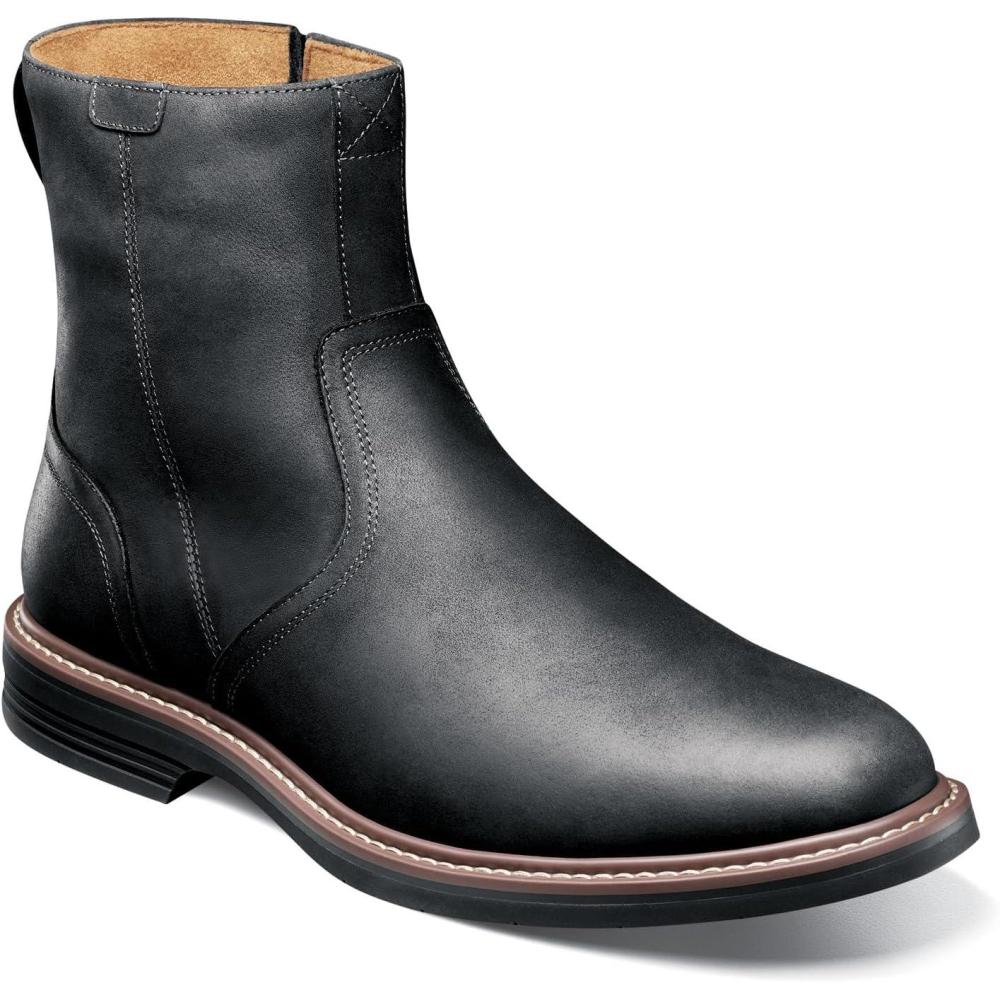 imageFlorsheim Mens Norwalk Side Zip BootBlack