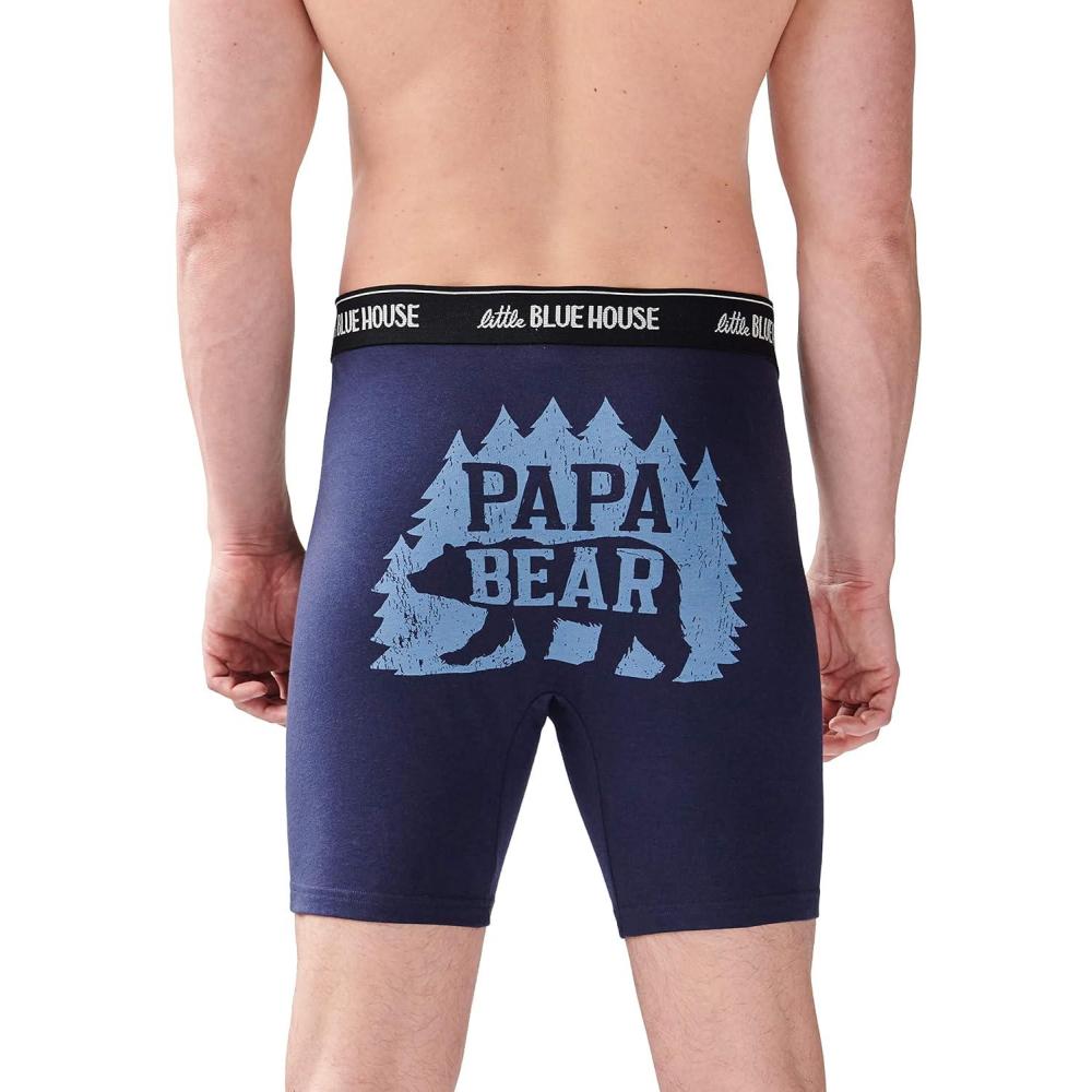 imageLittle Blue House Mens Novelty Boxer BriefsPapa Bear