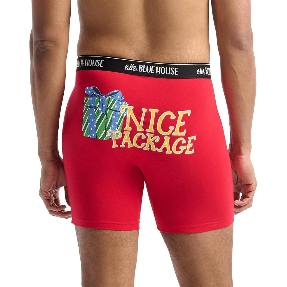 imageLittle Blue House mens Funny Boxer BriefsNice Package