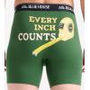 Little Blue House mens Funny Boxer Briefs(Every Inch Counts)