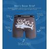 Little Blue House mens Funny Boxer Briefs(Great White Fart)