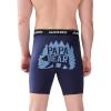 Little Blue House Men’s Novelty Boxer Briefs(Papa Bear)
