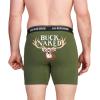 Little Blue House mens Funny Boxer Briefs(Buck Naked)