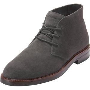 Cole Haan Men’s Judson Grand Chukka Boots(Raven Suede/Demitasse Water Resistant)