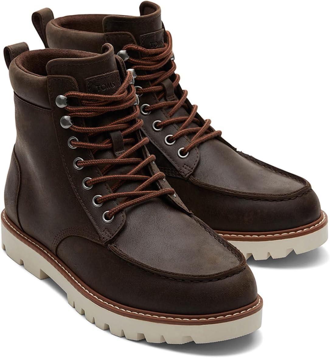 imageTOMS Mens Palomar Fashion BootDark Brown Leather