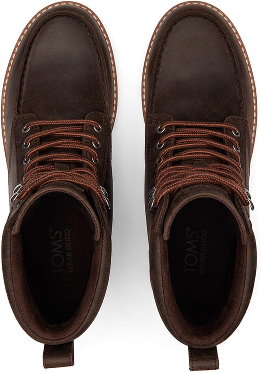 imageTOMS Mens Palomar Fashion BootDark Brown Leather