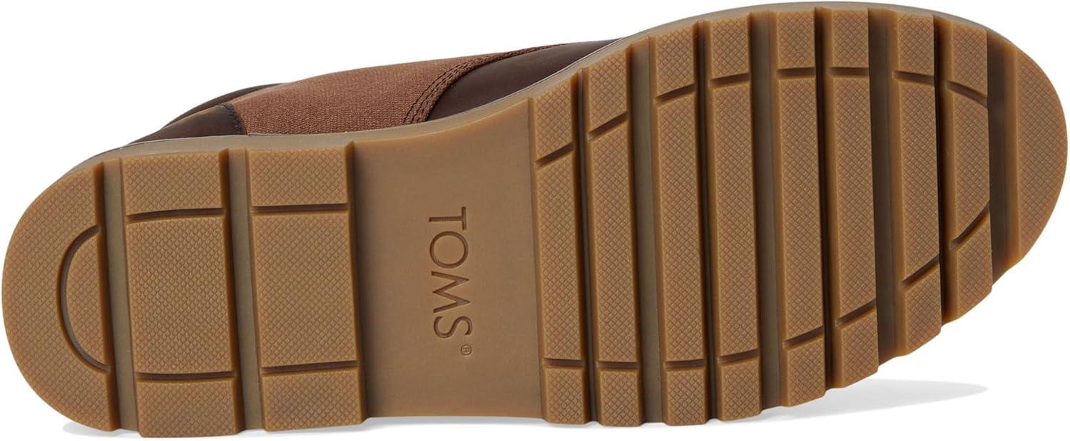 imageTOMS Mens Palomar Fashion BootOak Brown Waxed CanvasLeather