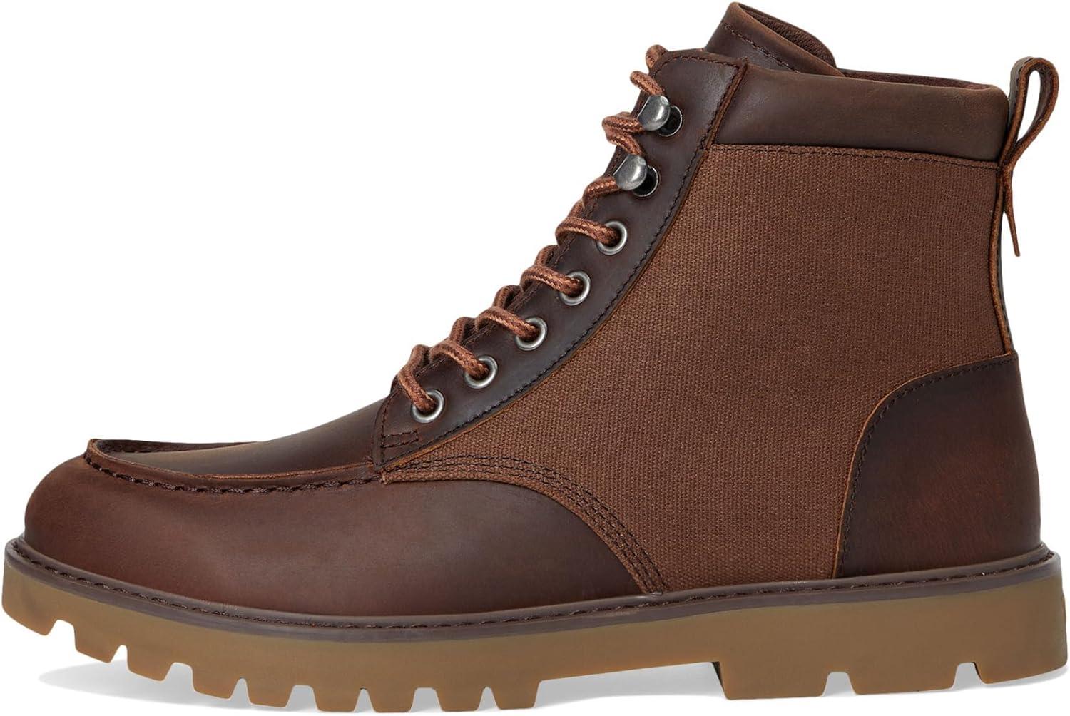 imageTOMS Mens Palomar Fashion BootOak Brown Waxed CanvasLeather