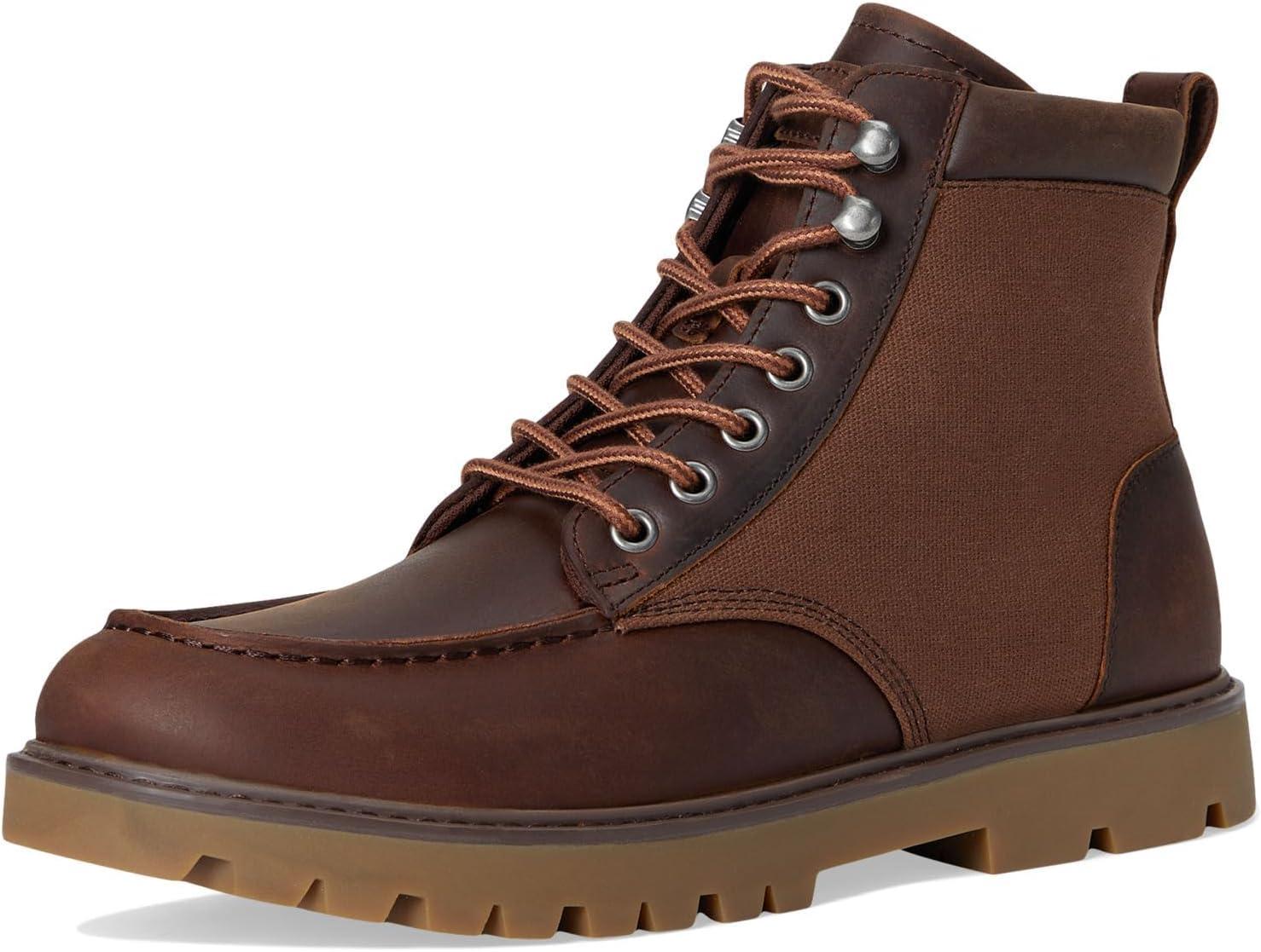 imageTOMS Mens Palomar Fashion BootOak Brown Waxed CanvasLeather
