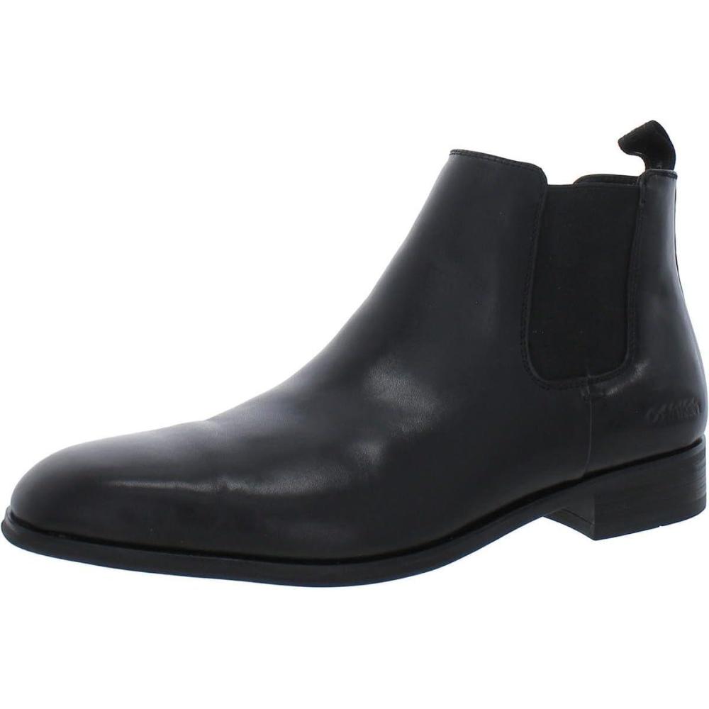 imageCalvin Klein Mens Donto Chelsea BootBlack Leather