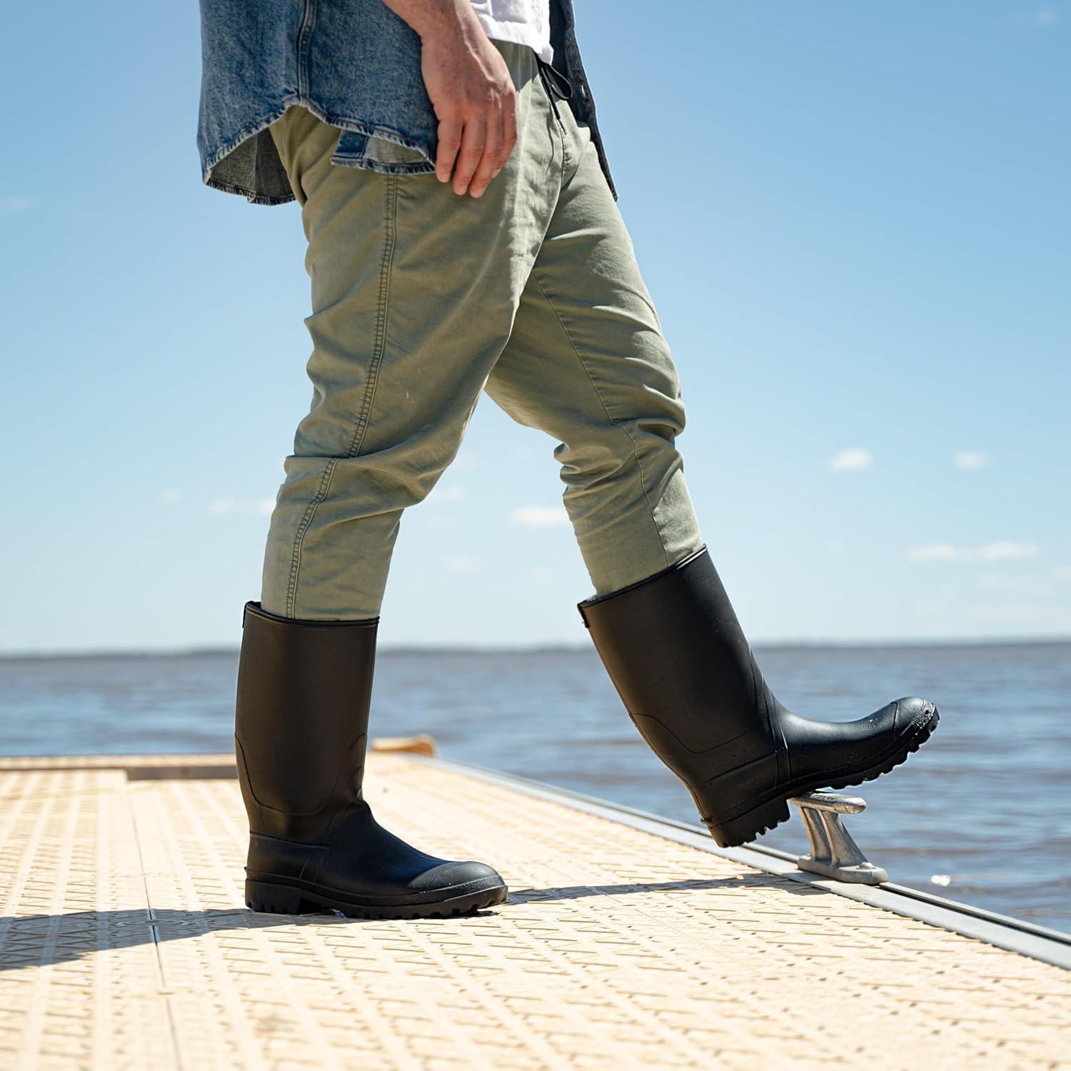 imageKamik Mens Michael Rain BootsBlack