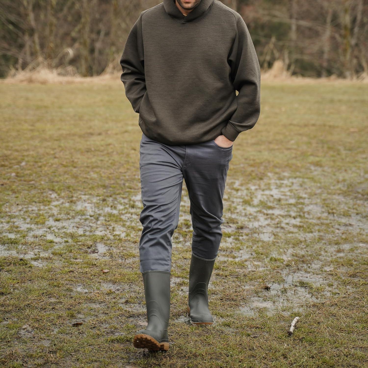 imageKamik Mens Michael Rain BootsKhaki